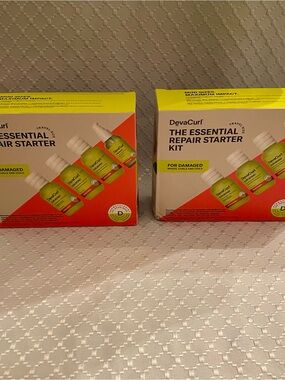 Lot of 2 DevaCurl Hair Essential Kits Travel size for damaged waves and curls